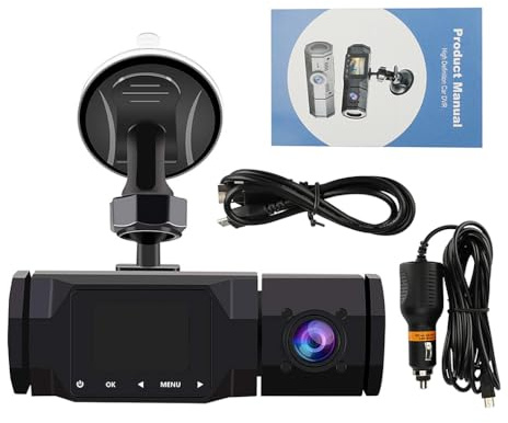 mophrati Car Driving Recorder Mini DVR Dashcam and Inside Box 1080P Dash Cam High Definition Intelligent Wide