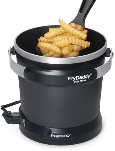Presto 05420 FryDaddy Electric Deep Fryer,Black