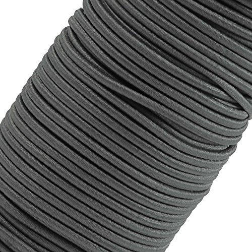 50m Spule Gummikordel Gummischnur 3mm Bekleidungsgummi Hutgummi, 27 Farben