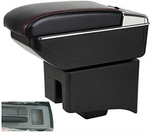 SZSS-CAR Leder Auto Mittelkonsole Ersatz für VW Santana/Jetta Auto Innenteile Armlehnen Aufbewahrungsbox
