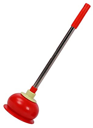 Uonlytech Stantuffo Pulizia Intasamenti Bagno Tappo Sturalavandini in Acciaio Inossidabile Gomma Cordino Aspirazione Potente per Scarichi Ostruiti