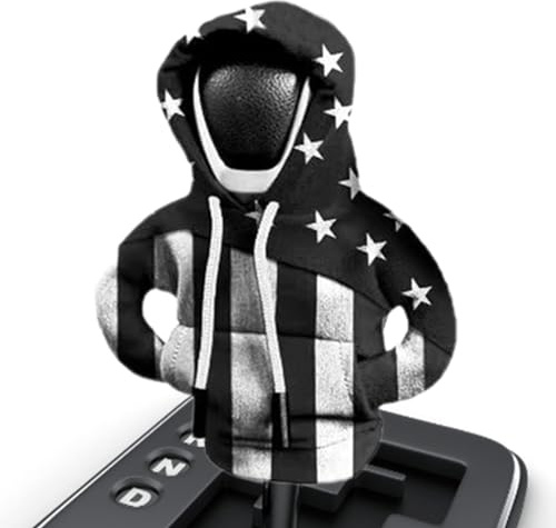 Dekorativer Schaltknauf mit Kapuze, Pullover Hoodie für Schaltung, lustiger Schaltknauf für Auto, Schaltknauf, Auto-Dekoration, Innen-Hoodie für Gangschaltung