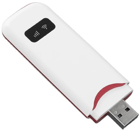 Tragbarer 4G LTE USB WLAN Router, Mobiler Hotspot Im Taschenformat mit SIM Kartensteckplatz, Verbindung mit Bis zu 10 Geräten, Reise Hotspot Unterstützt WPA WLAN Verschlüsselung