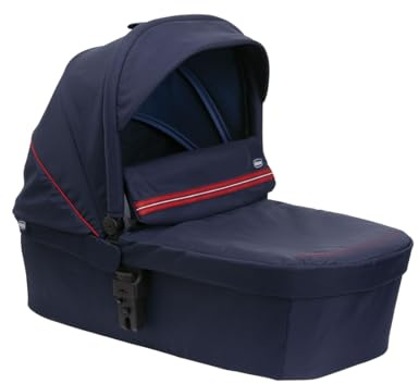 Chicco Seety Tragewanne, geräumig und gepolstert für den Kinderwagen Seety, ohne Adapter zu befestigen, leicht und praktisch, für die ersten Lebenstage des Babys