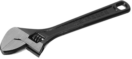 Llave Ajustable de Acero al Carbono Negro para Tuberías y Automoción