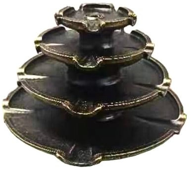 Hydria Fontaine en cascade à étages en bronze, accessoires de fontaine, application facile, utilisation intérieure et extérieure, solution décorative pour votre hydria (vendue séparément), marque