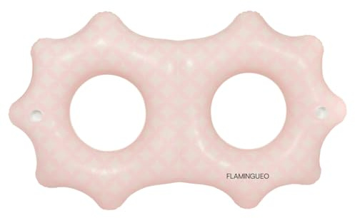 Flamingueo Bouee Piscine - Matelas Piscine, Bouée Gonflable, Bouee Piscine Adulte, Gonflable Plage, Accessoires Piscine, Bouee Geante (190 x 115 x 42 cm)