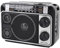 Radio Retro Portátil con Antena Telescópica, Bandas FM Am SW, Puerto 5.0 y USB, Controles Intuitivos, (Enchufe de la UE)