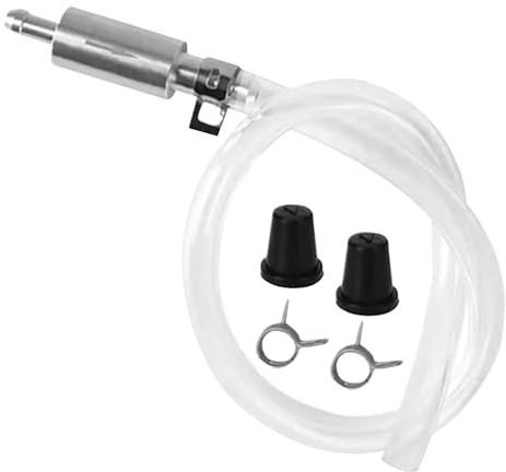 Yulokdwi Manguera De Purga De Frenos,Válvula Unidireccional Para Purga - Kit De Mantenimiento Del Hidráulico De Embrague Para Coches Motos Y Vehículos