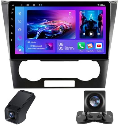 CarPlay & Android Auto Autoradio 2Din ricevitore multimediale Per Chevrolet Epica 1 2006-2012 digitale da 9 pollici radio 2DIN con schermo telecamera posteriore RDS/FM/Bluetooth(NF-7)