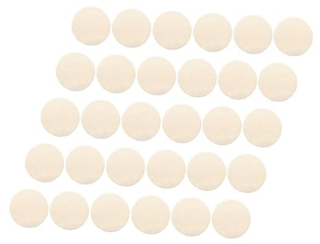 BELLIFFY 50 Pezzi Pad Esfolianti Viso in Luffa Naturale Dischi Rimuovi Morta Delicati per Donna e Uomo Spugne Artigianali Morbide per Detergere e Struccare