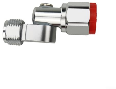 Junta giratoria de pulverización sin aire, acoplamiento giratorio de rosca de 7/8 pulgadas, aleación de aluminio de rotación de 360 grados para la mayoría de extensiones de pulverización sin aire