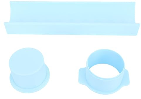 Marhynchus 2-i-1 Cake Pop Maker Kit 6Cavity Rund & Hjärtform med Droppbricka, Återanvändbar PLA-plastbakform för Hemmagjorda Cake Pops, Choklad Lollipops, Godisgodis Lättfrigörande BPA-fri (stil 1)