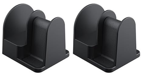 Fentency Tragbarer Schreibtisch-Brillenhalter für Brillen und Gadgets mit rutschfester Unterseite, kompaktes Design, 2 x moderne Schreibtisch-Organizer, Brillen
