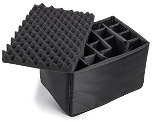 B&W International GmbH - variable Facheinteilung für unseren Robusten Outdoor Transportkoffer - Typ 5500, RPD/5500, Schwarz
