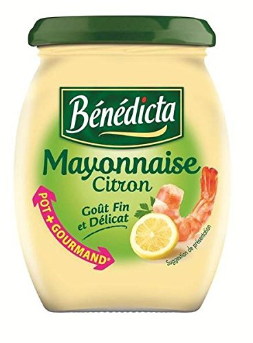 Bénédicta mayonnaise Lemon jar 255g - ( Unit Price ) - Bénédicta mayonnaise Citron Bocal 255g