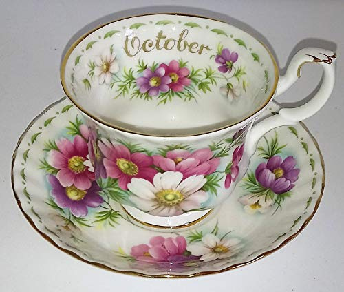 Royal Albert Lot de 2 Tasses à Collectionner en Octobre
