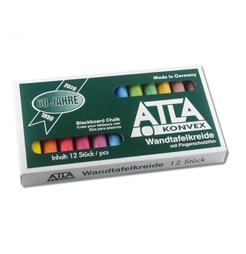 ATLA-Kreide 12 Stück in 12 Farben | Wiemann Lehrmittel