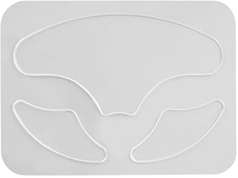 Cuscinetti Antirughe per Occhi in Silicone, 3 Pezzi Riutilizzabili per Viso e Rughe sulla Fronte, Patch per Rughe sul collo in Silicone Set di Cuscinetti per la Fronte Regalo di San Valentino