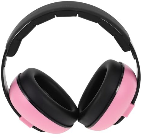 Toyvian 2pièces Casque De Auditive Garçon Fille Rose De Bruit Pour Garçon Fille Mois Confort Optimal Et Design Léger