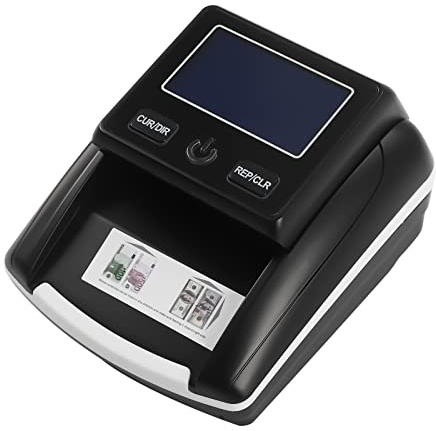 Portable Geldscheinprüfer Geldscheine Falschgeld Prüfer UV/MG/IR | Billenzählmaschine 2in1 | Schnelle Erkennung | Euro, Dollar | Leicht & Kompakt