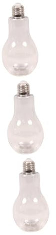 Alipis 3 Set Di Lampadine A Led in Miniatura Per Paesaggistica Decorazioni Per Bottiglie in Plastica Bianca Chic Per Decorazioni Da Tavolo O Per La Casa Illuminazione Datmosfera Calda