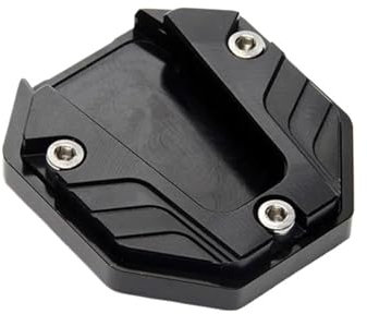 HYPERICIN Motorrad Seitenständer Unterlage Roller Motorrad Kickstand Extender Fuß Seitenständer Verlängerung Für CBR 650r Vergrößern Plattenpolster(2)