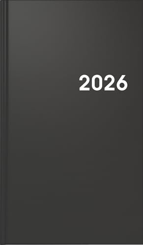 Brunnen fickkalender mod. 756 2026 | A6, plast, svart
