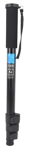 XUMIUZIY Monopode Télescopique Portable en Alliage D'aluminium pour Appareil Photo DSLR, pour Photographie, Téléphone, Lumières LED
