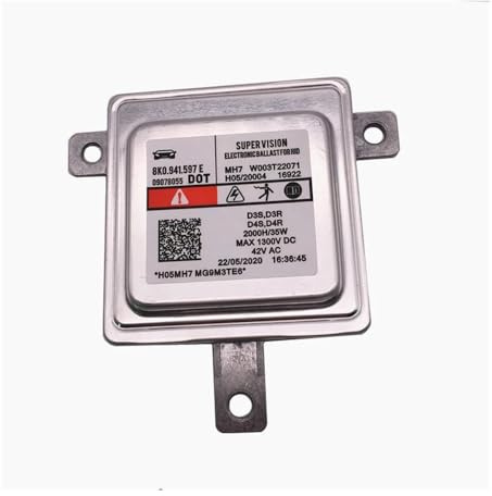 Ballast Xenon Ballast Xénon 8K0941597E / W003T2207 1D3S D3R D4S D4R Compatible avec Audi A1 A5 S5 A7 S7 RS7(Rouge)
