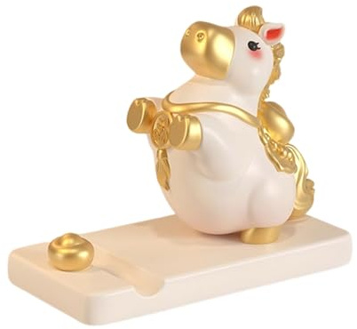 Buhygn Supporto per telefono da scrivania, design a cavallo, supporto per cellulare, per ragazze, adolescenti, bambini, donne, casa, tablet, calza della Befana, compleanno, Natale