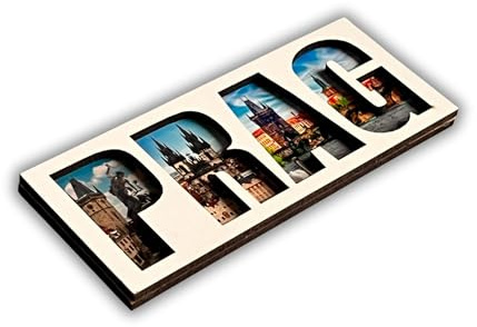 Prag Kühlschranmagnet Souvenir Schriftzug Geschenk, Prague Iman de nevera, Calamita da frigorifero -Fridge Magnet-koelkastmagneet -aimant de refrigerateur 191201