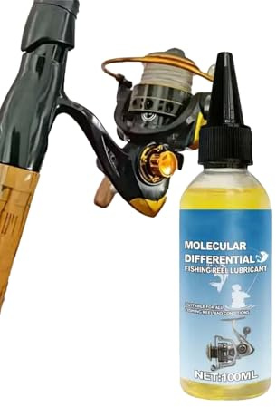 Gwtdtoad Angelrollenfett,Synthetisches Schmiermittel, Reiniger Und Rostschutz | Angelrollenöl Und Fett Für Angelrollen | Für Die Reinigung Von Angelrollenlagern, Baitcasting, Fliegenfischen Sowie