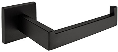 CASEWIND Toilettenpapierhalter Schwarz Matt, Klopapierhalter Wandmontage, Klorollenhalter Edelstahl Badezimmer Deko mit Bohren