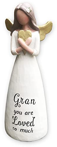 Gifts for Gran Angel Figurine Ornament Collectible Figure Gran Gift for Birthday, Mothers Day, Christmas A Thoughtful, Meaningful, Sentimental or Present for a Gran