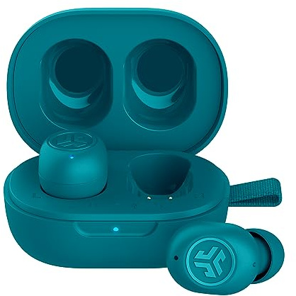 JLab JBuds Mini True Wireless Bluetooth Earbuds + Charging Case, Teal, IP55 Sweat and Dust Proof, Bluetooth Multipoint, Be Aware Audio, 3 EQ Sound Settings, Crystal Clear Calls
