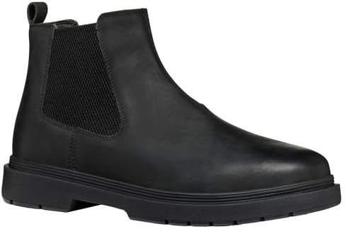Geox Stivali da uomo U Calaita A, Nero, 43 EU