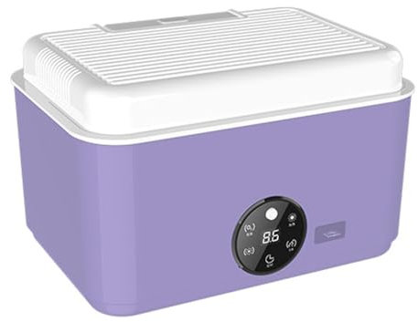SN-XBDP UV-Unterwäsche-Sterilisator, 300 W Sterilisationstrockner für Babykleidung, 60–75 ℃ Heißlufttemperatur, desodorierender Wäschetrockner für den Haushalt, 220 V,Purple