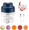 Electric Small Food Chopper,Mcbazel 320ML Mini Wireless Portable Garlic Grinder,USB Rechargeable Food Chopper for Vegetable/Meat/Small Food Processor