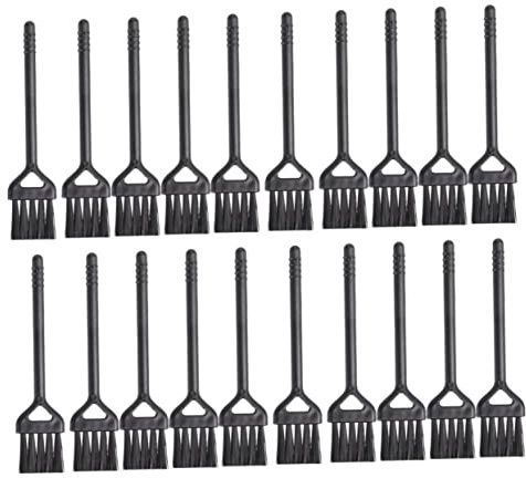 Anneome 20 Stück Multifunktionales Reinigungspinsel aus Leichtem Pp Material Antistatische Tastaturbürsten zur Staubentfernung im Haushalt und Geschäft