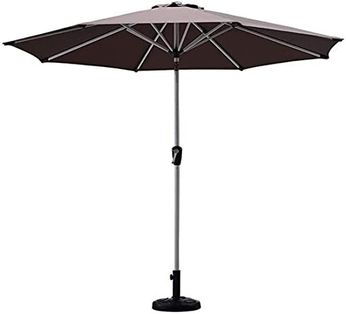 NOALED Sonnenschirm, Gartenschirm, 9'/2,7 m, Terrassentischschirm, Gartenschirm für den Außenbereich mit 8 stabilen Streben für Garten, Terrasse, Hinterhof und Pool