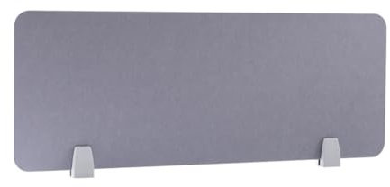 DIIDIIFF Panneaux de Mousse Acoustique, Panneau de confidentialité de Bureau, séparateur de Bureau autoportant Acoustique, cloison de Bureau réduisant Le Bruit léger avec Pieds de Support pour Table