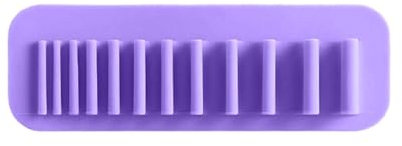 JSGHGDF Weiches Silikon-Kosmetikpinsel-Aufbewahrungsregal, Wandmontage, Make-up-Pinsel-Abtropfgestell, hängender Make-up-Pinselhalter