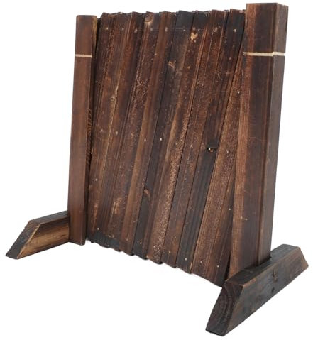 BESPORTBLE Clôture Rétractable Clôture Paysagère Treillis De Jardin Extensible Treillis en Bambou pour Plantes Grimpantes Diviseur Extérieur Cloison Extérieure Écran Extérieur Bois Coffee