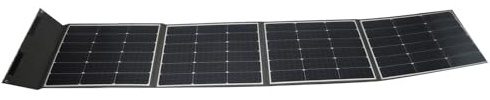 WODHMIEY Panel Solar Portátil 200W Plegable, Placa Solar Flexible con Controlador para Cargar Teléfonos, Tablets, Camping, Senderismo y Autocaravana