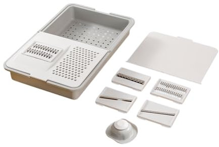 LeeQinersw Manual Vegetable Slicer Vegetable Shredder Cutter Multipurpose Time Saving Drain
