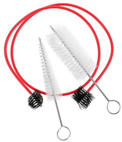 Milisten Trombone Cleaning Kit Set with Mouthpiece Brush and Valve Brush for Wind Instruments, Euphonium Cleaning Tool Suitable for Trumpet, Clarinet, and Saxophone Maintenance