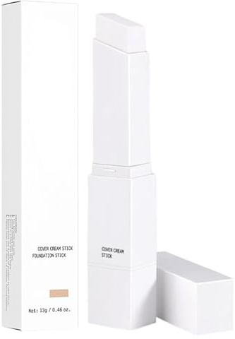 Barra de Base,13g Maquillaje Corrector - Corrector y Base de Maquillaje 2 | en 1 de Doble Cabezal | Para Diario Mujer Exteriores Y Viajes