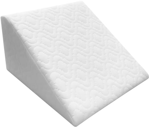 raxter Wedge Pillow for Sleeping – Memory Foam Incline Cushion for Acid Reflux, Back & Neck Pain, Snoring & Heartburn Relief – Orthopedic Bed Support Pillow – Removable & Washable Cover