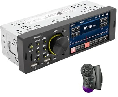 Autoradio touchscreen, lettore MP5, Bluetooth, vivavoce, USB, TF, illuminazione a 7 colori, impianto stereo, unità principale, 7805C